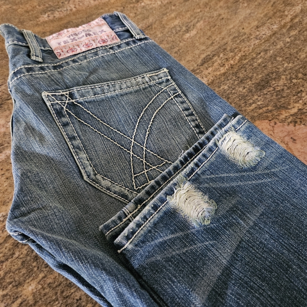 Vigross distressed 👖 jeans size 29 TEX MEX